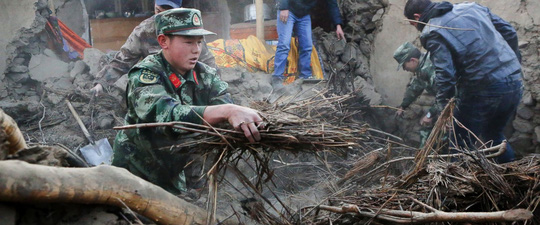 Trung[-]Quốc:[-]Động[-]đất,[-]31[-]người[-]thương[-]vong